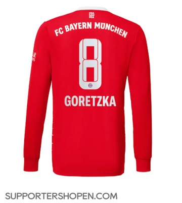 Bayern Munich Leon Goretzka #8 Hemma Matchtröja 2022-23 Långärmad